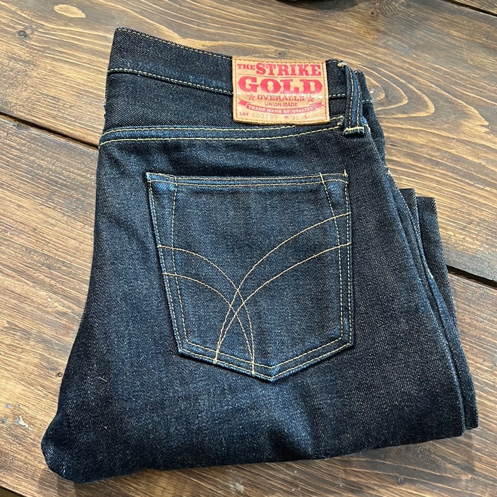 The Strike Gold Selvedge Denim